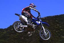 Doug Dubach flies Yamaha's New YZ250F