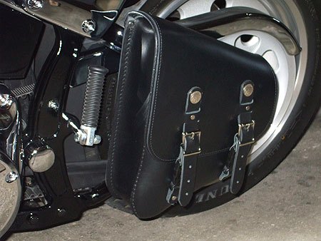 leatherworks swingarm bag