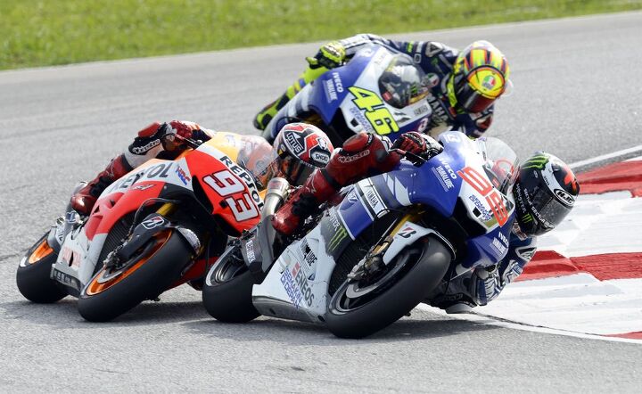 101613-lorenzo-marquez-rossi-motogp-sepang - Motorcycle.com