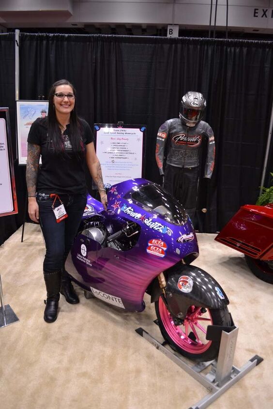 2014-v-twin-expo-Jody Perewitz 200mph Bike - Motorcycle .com