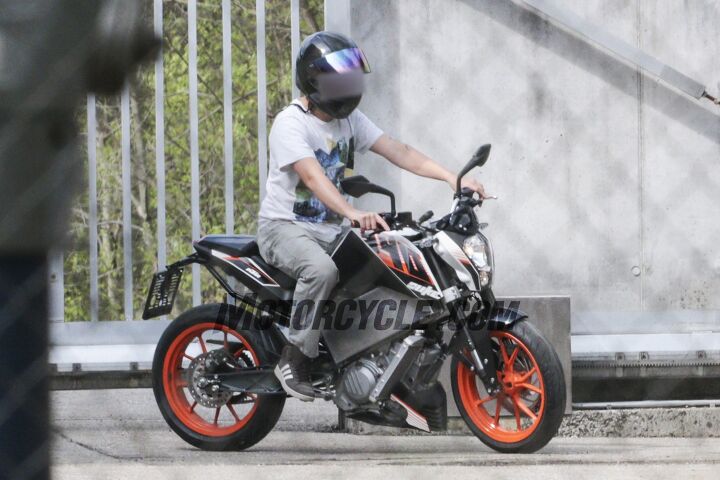 Electric Ktm E Duke Spied