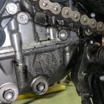 2019 KTM 790 Duke oil leak