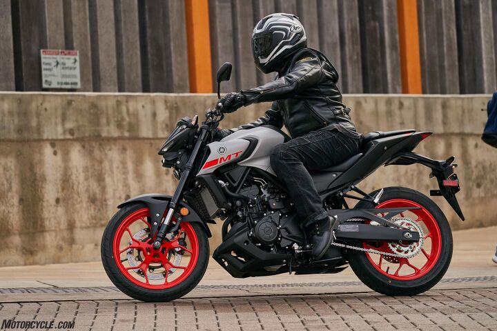 2020 Yamaha Mt 03 Review First Ride Motorcycle Com