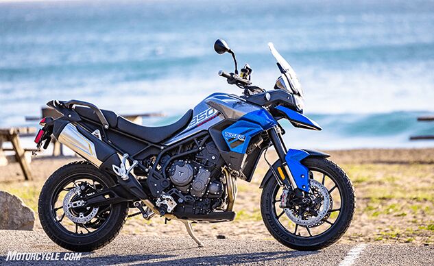 21 Triumph Tiger 850 Sport Review First Ride Motorcycle Com