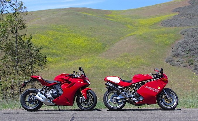 1996 Ducati 900 Supersport SP Meets 2021 Ducati SuperSport...