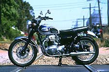 Is it a Triumph? Is it a BSA? A Norton, perhaps?